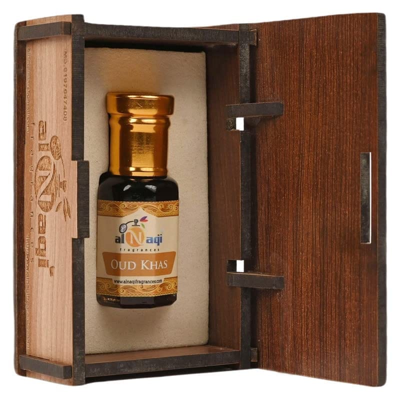 alNaqi OUD KHAS attar-6ml| For Men And Women | Pack Of 1 | Original & 24 Hours Long Lasting Fragrance | Most Wanted Arabian Aroma | (unisex) |