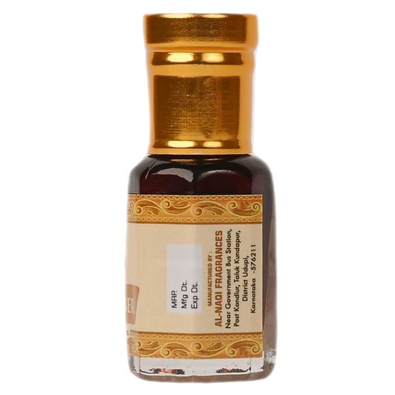 alNaqiMUSKI AMBER attar -6ml| For Men And Women | Pack Of 1 | Original & 24 Hours Long Lasting Fragrance | Most Wanted Arabian Aroma | (unisex) |