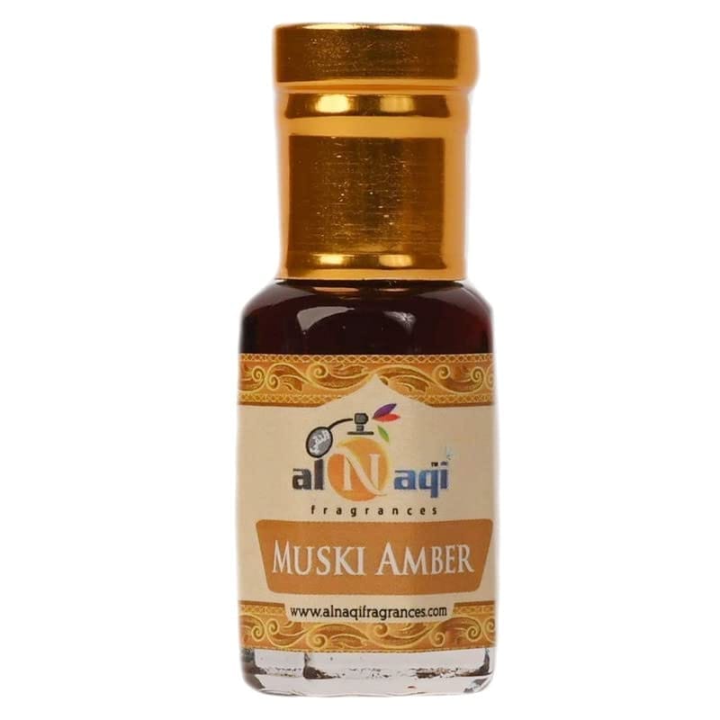 alNaqiMUSKI AMBER attar -6ml| For Men And Women | Pack Of 1 | Original & 24 Hours Long Lasting Fragrance | Most Wanted Arabian Aroma | (unisex) |