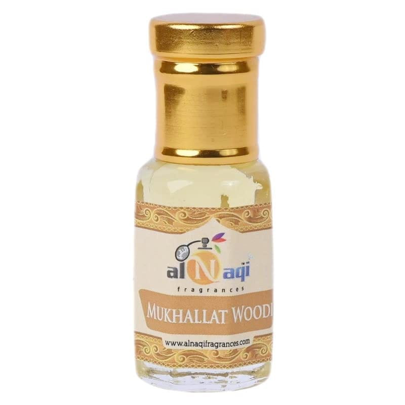 alNaqi MUKHLLAT WOODI attar-6ml | For Men And Women | Pack Of 1 | Original & 24 Hours Long Lasting Fragrance | Most Wanted Arabian Aroma | (unisex) |