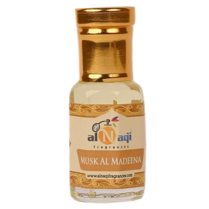 alNaqi MUSK AL MADEENA attar | For Men And Women | Pack Of 1 | Original & 24 Hours Long Lasting Fragrance | Most Wanted Arabian Aroma | (unisex) |