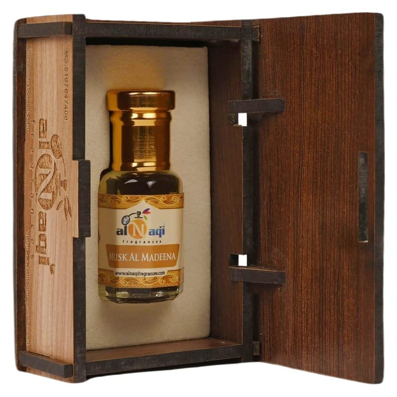 alNaqi MUSK AL MADEENA attar | For Men And Women | Pack Of 1 | Original & 24 Hours Long Lasting Fragrance | Most Wanted Arabian Aroma | (unisex) |