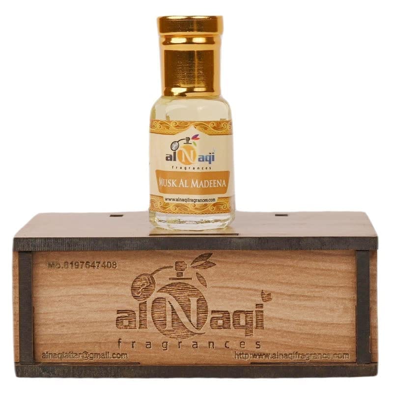 alNaqi MUSK AL MADEENA attar | For Men And Women | Pack Of 1 | Original & 24 Hours Long Lasting Fragrance | Most Wanted Arabian Aroma | (unisex) |