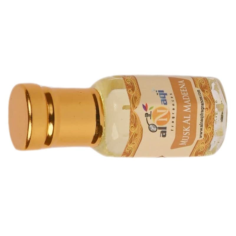 alNaqi MUSK AL MADEENA attar | For Men And Women | Pack Of 1 | Original & 24 Hours Long Lasting Fragrance | Most Wanted Arabian Aroma | (unisex) |