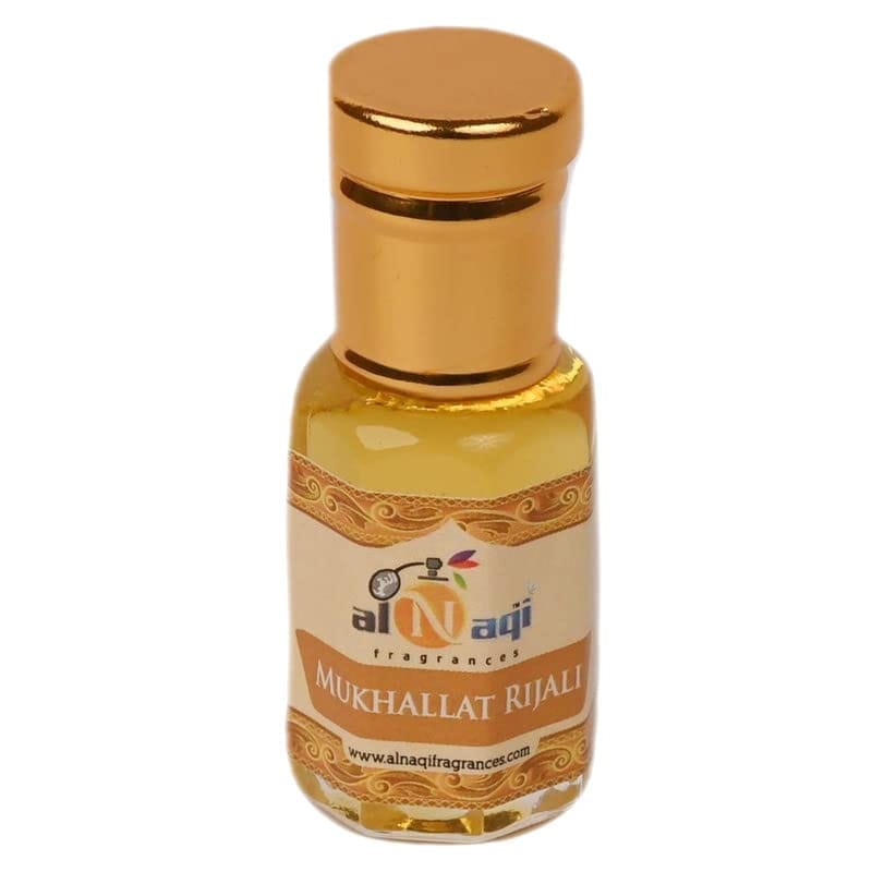 alNaqiMUKHALLAT RIJALI attar-6ml | For Men And Women | Pack Of 1 | Original & 24 Hours Long Lasting Fragrance | Most Wanted Arabian Aroma | (unisex) |