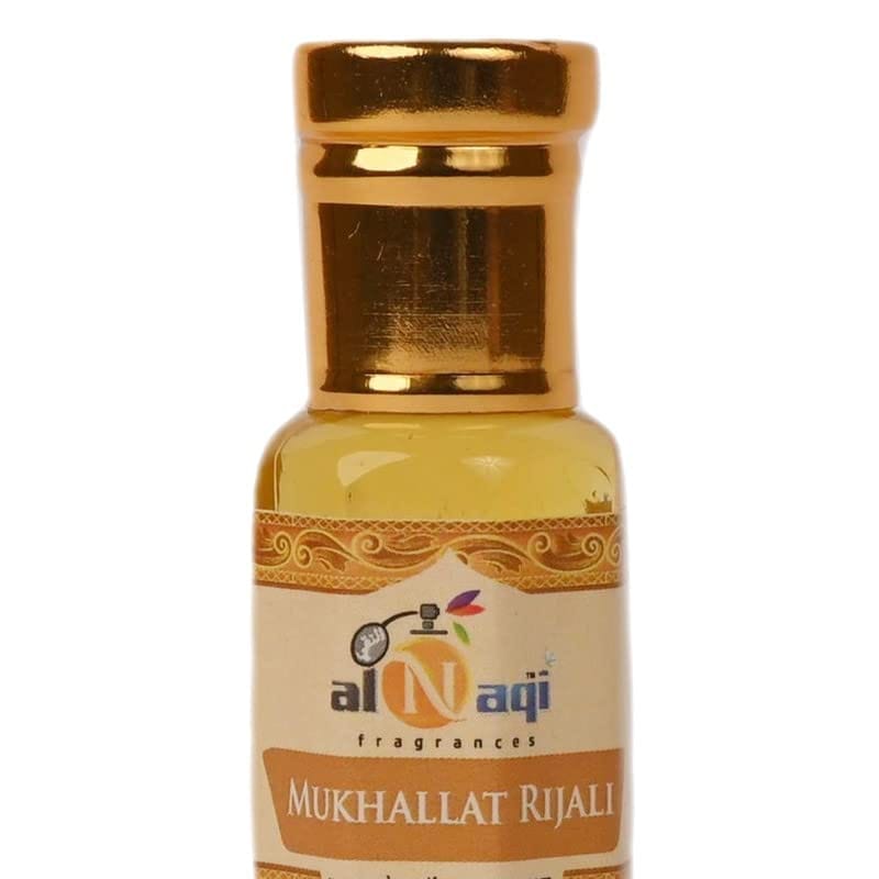 alNaqiMUKHALLAT RIJALI attar-6ml | For Men And Women | Pack Of 1 | Original & 24 Hours Long Lasting Fragrance | Most Wanted Arabian Aroma | (unisex) |