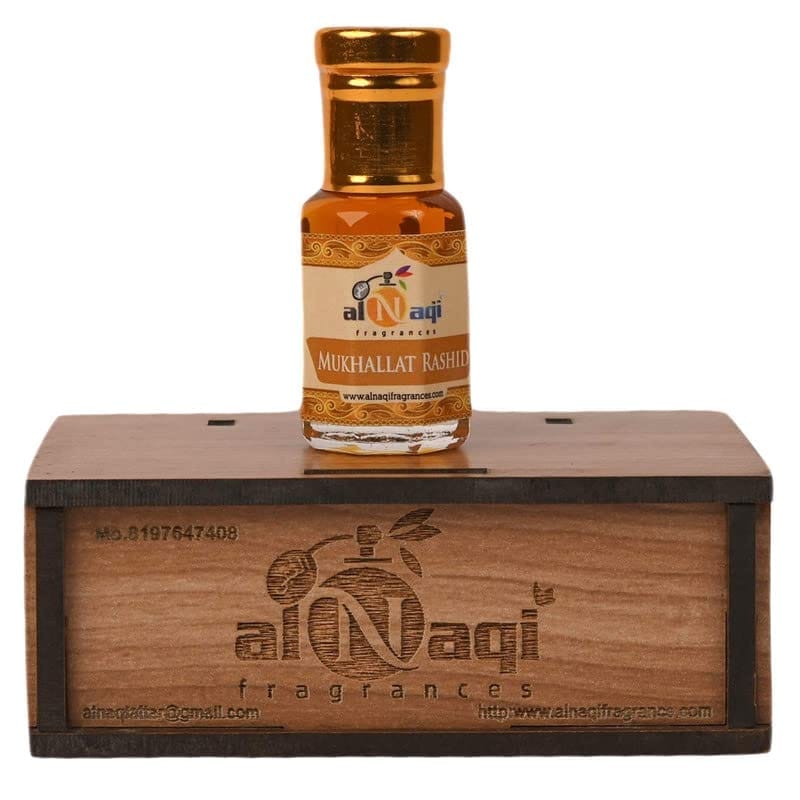 alNaqi MUKHALLAT RASHID attar-6ml| For Men And Women | Pack Of 1 | Original & 24 Hours Long Lasting Fragrance | Most Wanted Arabian Aroma | (unisex) |