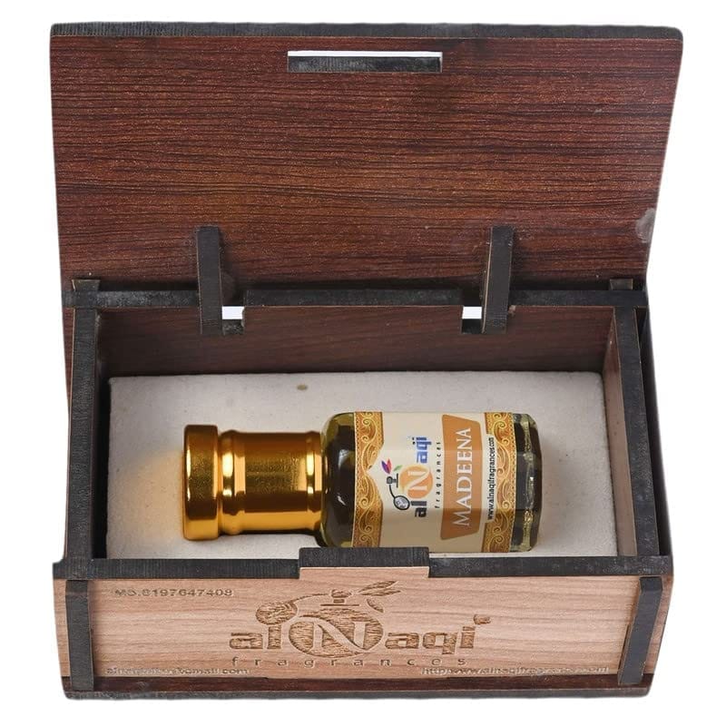 alNaqi MADEENA attar-6ml| For Men And Women | Pack Of 1 | Original & 24 Hours Long Lasting Fragrance | Most Wanted Arabian Aroma | (unisex) |