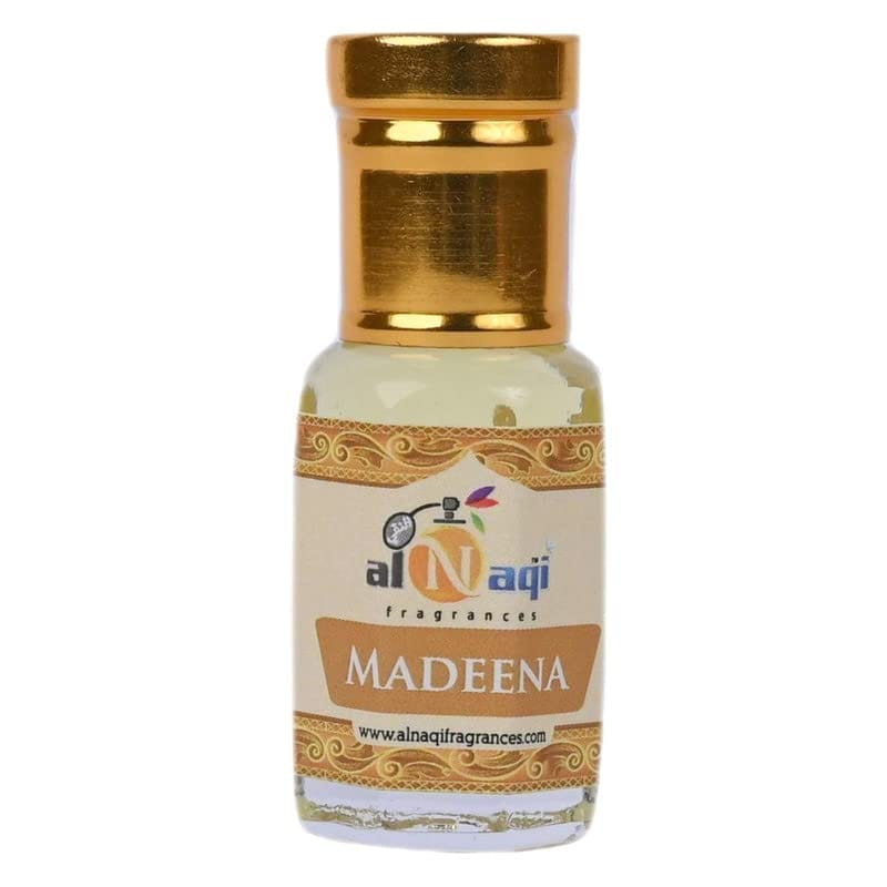 alNaqi MADEENA attar-6ml| For Men And Women | Pack Of 1 | Original & 24 Hours Long Lasting Fragrance | Most Wanted Arabian Aroma | (unisex) |