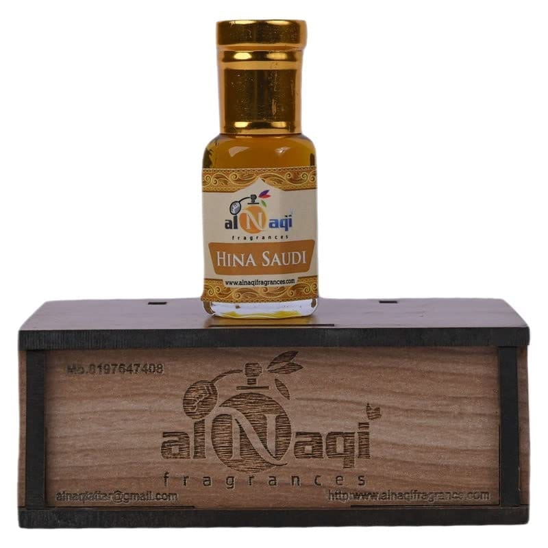 alNaqi HINA SAUDI attar-6ml| For Men And Women | Pack Of 1 | Original & 24 Hours Long Lasting Fragrance | Most Wanted Arabian Aroma | (unisex) |