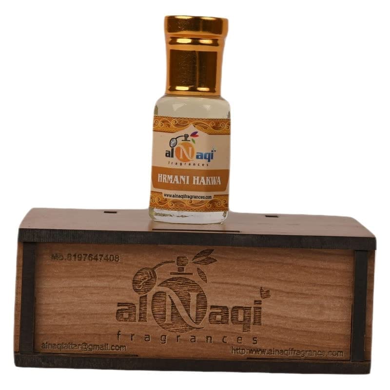 alNaqi HRMANI HAKWA attar -6ml | For Men And Women | Pack Of 1 | Original & 24 Hours Long Lasting Fragrance | Most Wanted Arabian Aroma | (unisex) |