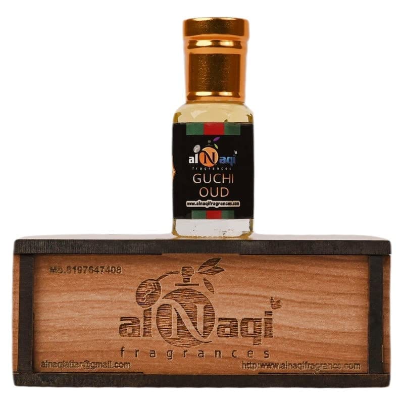 alNaqi GUCHI OUD attar -6ml | For Men And Women | Pack Of 1 | Original & 24 Hours Long Lasting Fragrance | Most Wanted Arabian Aroma | (unisex) |
