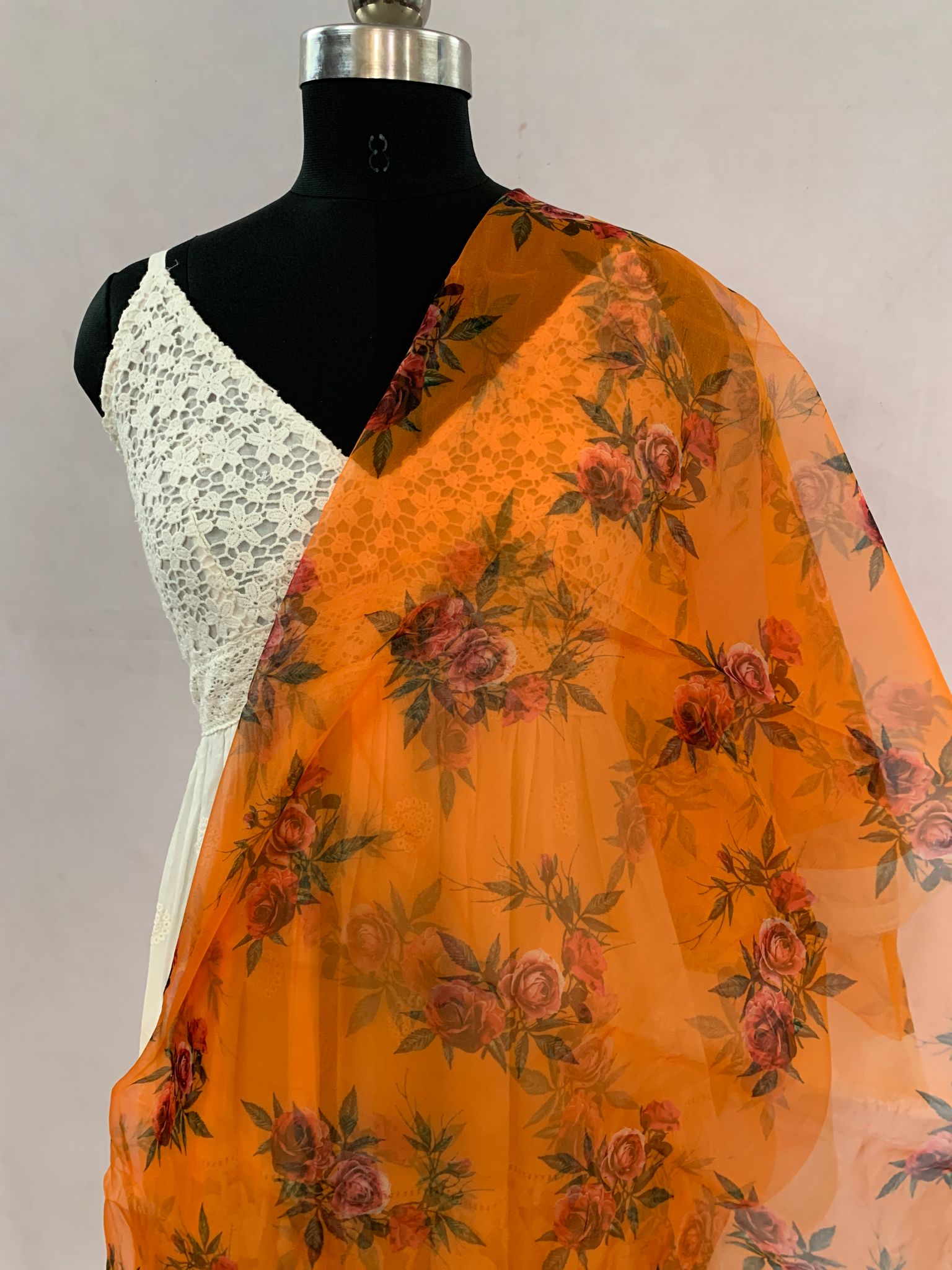 NVOO003-Orange color Orangza Per meter