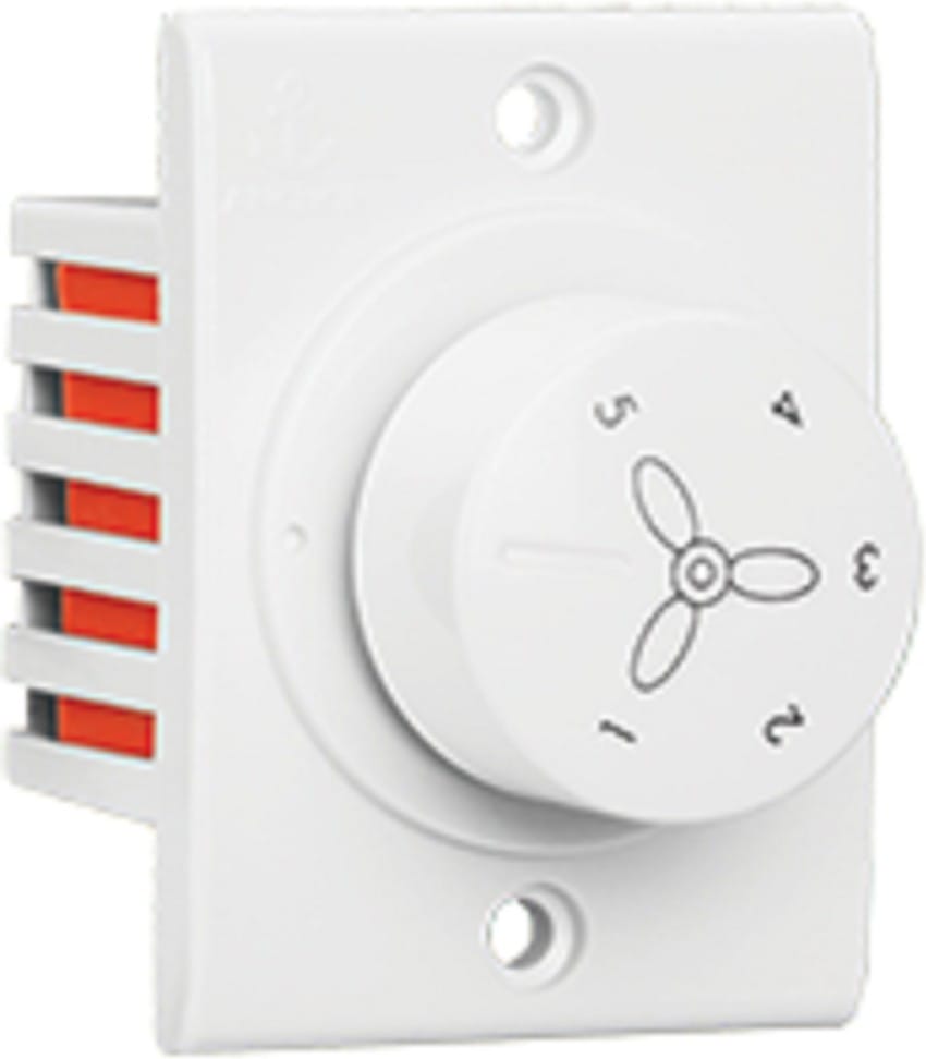 Anchor Penta 100W Deluxe Fan White Regulator Rotary Step (Pack of 5)