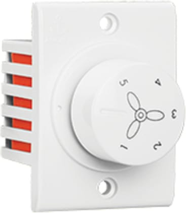Anchor Penta 100W Deluxe Fan White Regulator Rotary Step (Pack of 5)