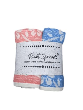 ROVET SPREADS Pure Cotton Water Absorbent Hand Towels/Face Towels (14"x21", Pack of 4) - Luxurious, Soft, and Quick-Drying Towels for Daily Use and Spa-Like Experience ROVET SPREADS Pure Cotton Water Absorbent Hand Towels/Face Towels (14"x21", Pack of 4) - Luxurious, Soft, and Quick-Drying Towels for Daily Use and Spa-Like Experience
