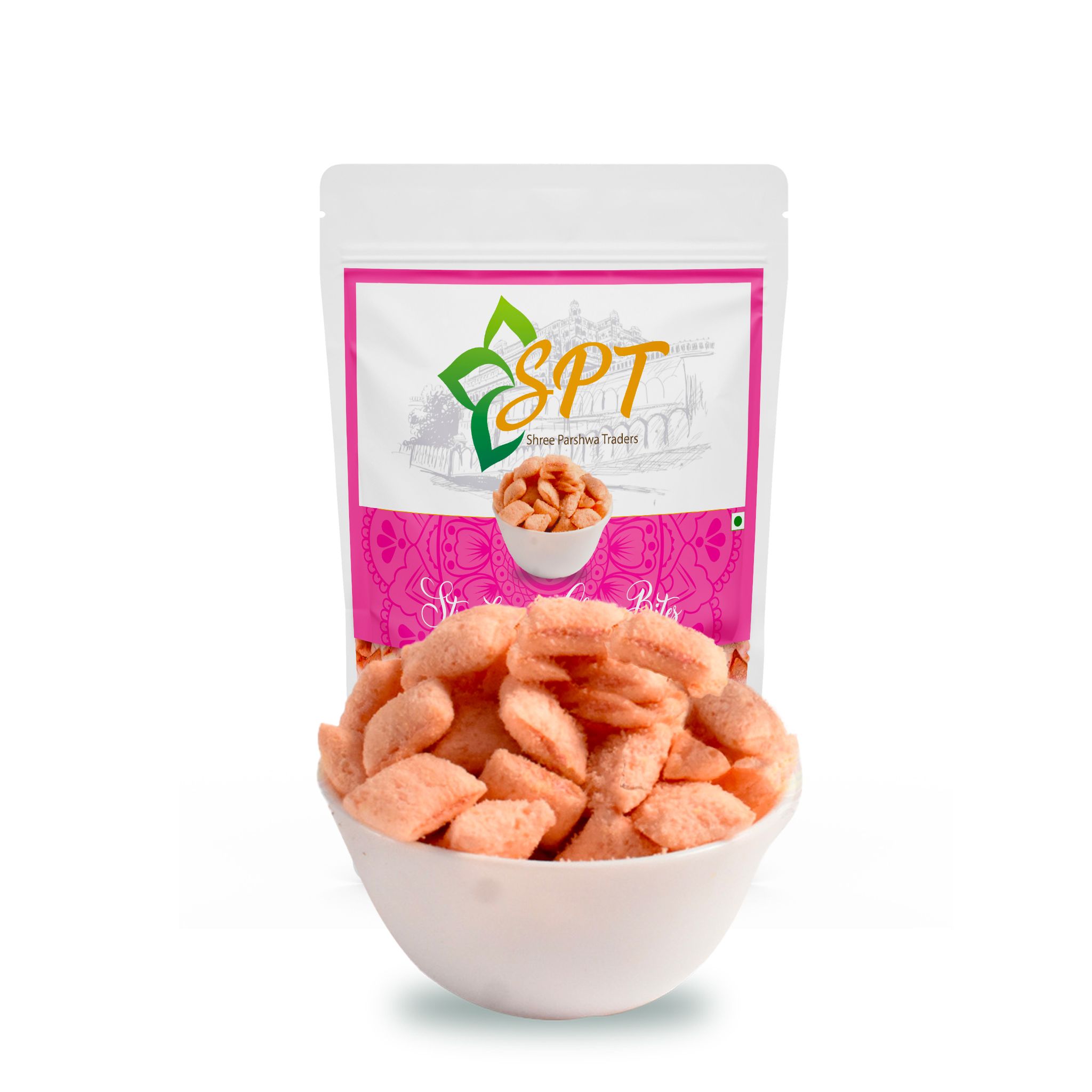 Shree Parshwa Traders Divine Delights|Strawbeery choco Treasure Bites| Strawbeery bites by SPT