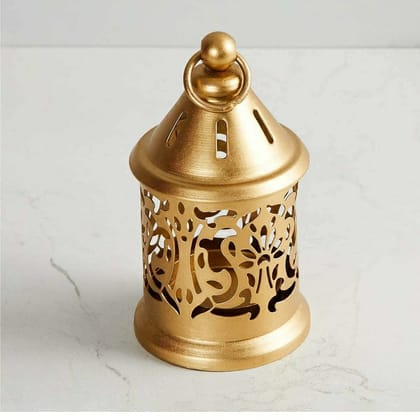 Decor D Planet / Brass Plated T Light Candle Holder
