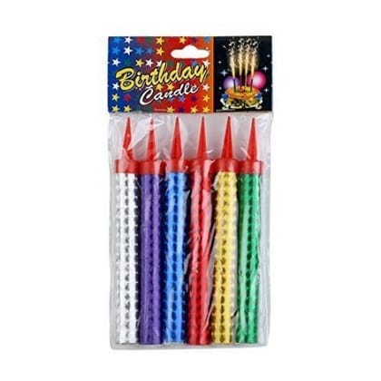 Sparkle Candles - Pack Of 6