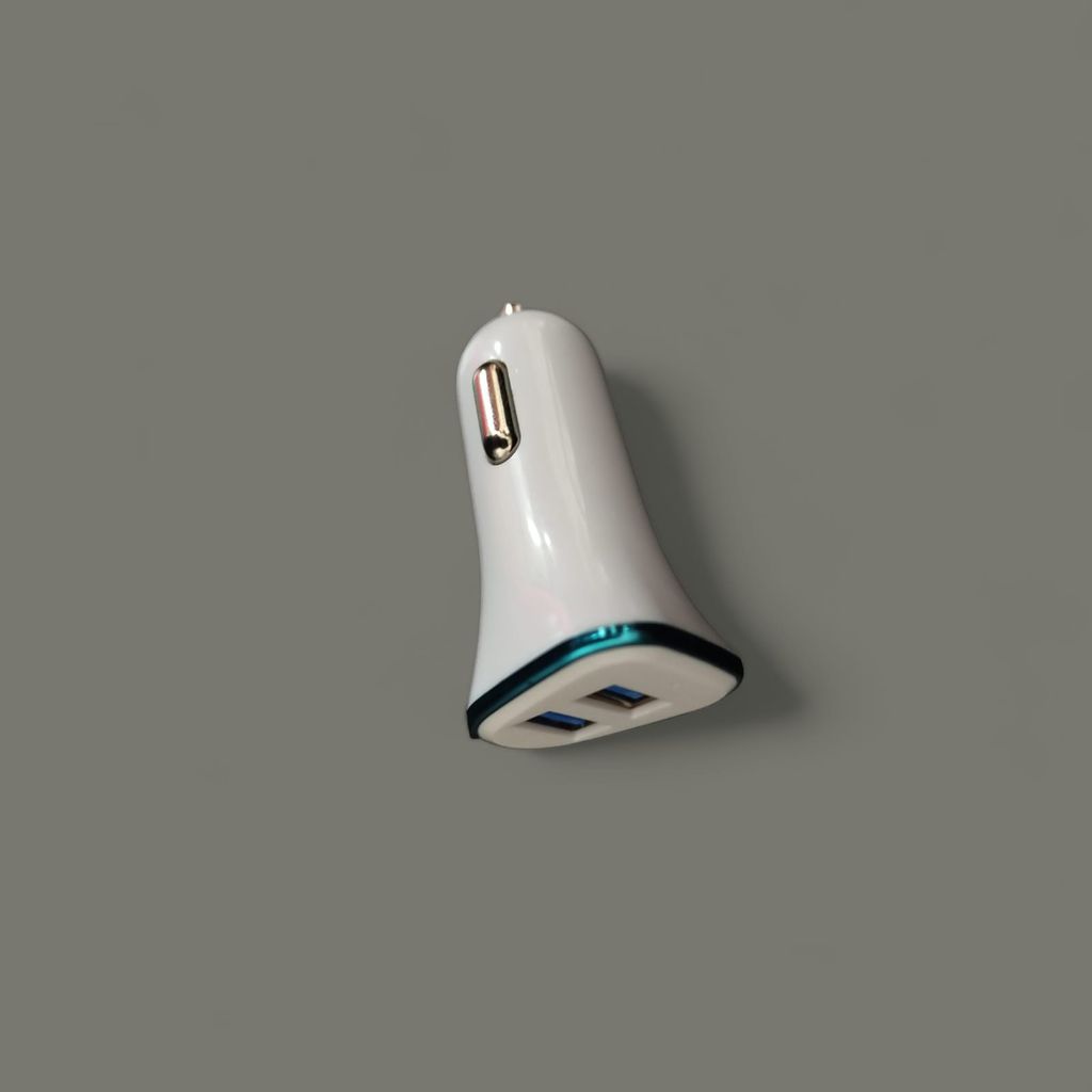 Car Charger Dual USB 3.1 AMP With 3IN1 Cable