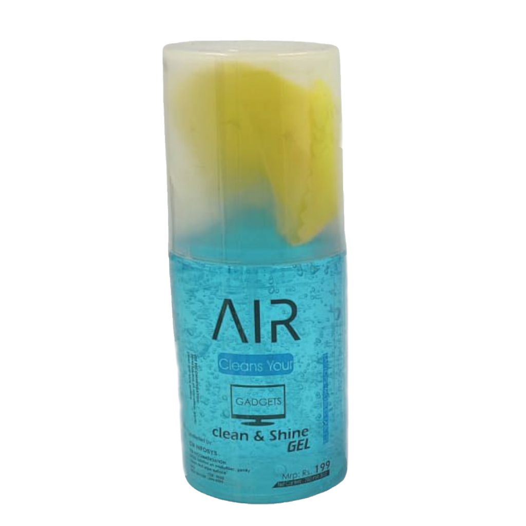 Effortless Brilliance: AIR Screen Cleaner 200ml (with cloth)- Removes Grime & Fingerprints from Laptops, Phones, Tablets