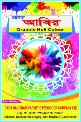 Organic Holi colour (pack of 3)