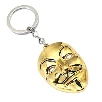 VSS Joker Face Metal Keychain Keyring