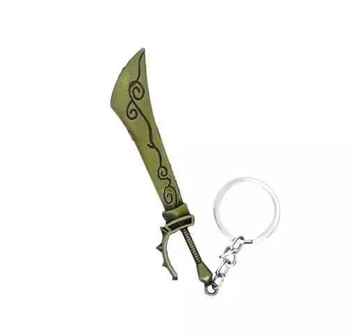VSS Ertugrul Ghazi God Of War Dragger Iyi Metal Keychain Keyring (Brown)