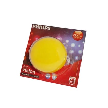 Philips LED Bulb Deco Mini Yellow 1 qty