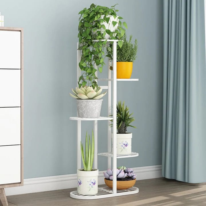 Bee Creative A Trendy Ultra Luxury Metal 6 Tier 7 Potted Plant Stand
