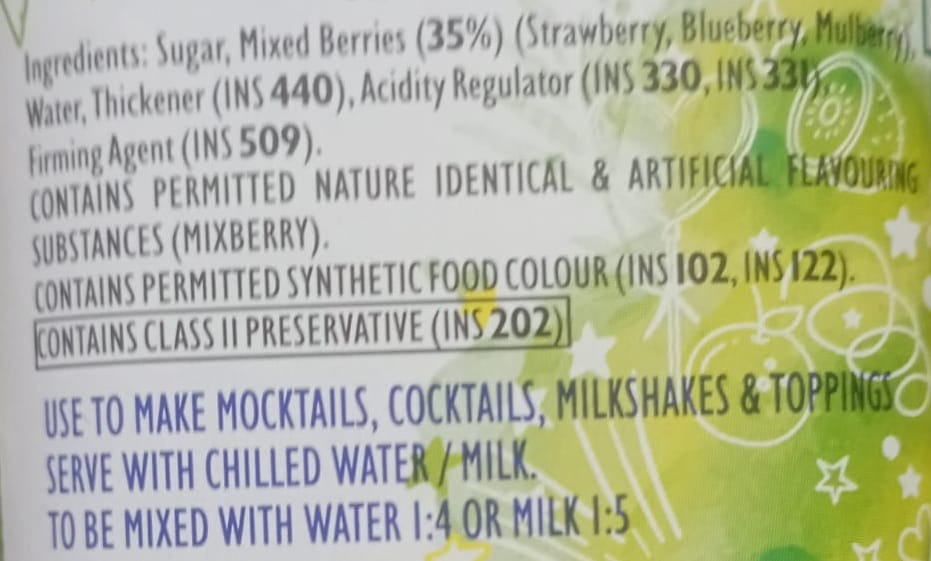 Mala's Verry Berry Whole Crush 750 ML Pet Bottle