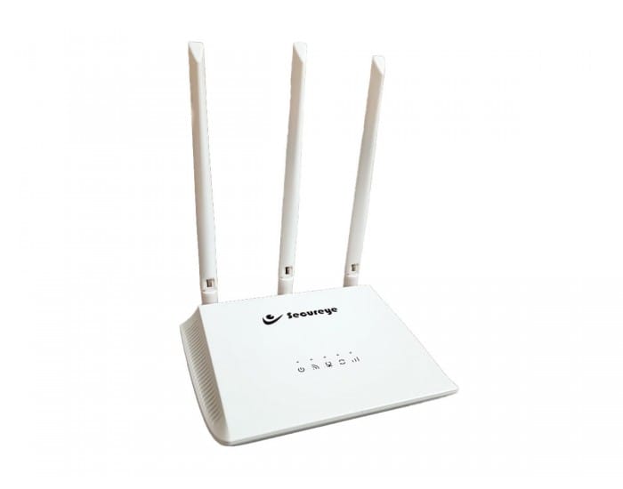 Secureye N300 Router Stay Connected Everywhere: Secureye N300 4G LTE / 5G Compatible SIM Router - Reliable Wi-Fi, 1-Year Brand Warranty