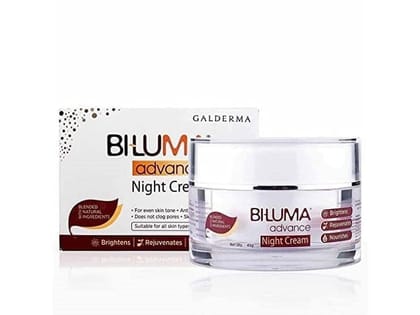 BILUMA ADVANCE NIGHT CREAM - 45 GM