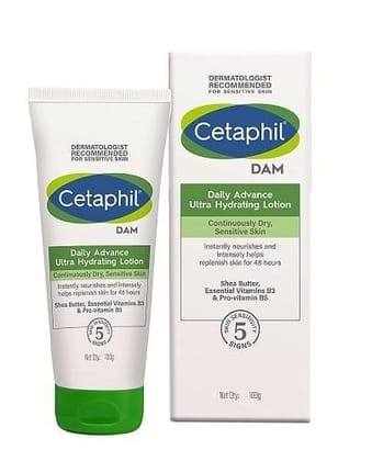 CETAPHIL DAM DAILY ADVANCE ULTRA HYDRATING LOTION - 100G