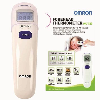 Omron Forehead Thermometer MC-720 Baby Thermometer