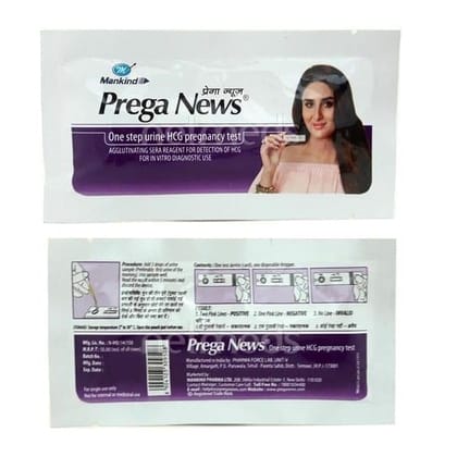 Prega News Pregnancy Kit, 1 Test Kit Mankind