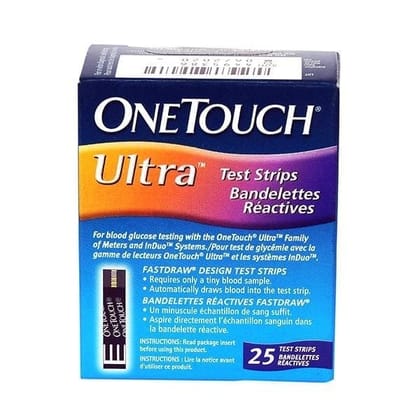 OneTouch Ultra Glucose Test Strips 25's / 50's