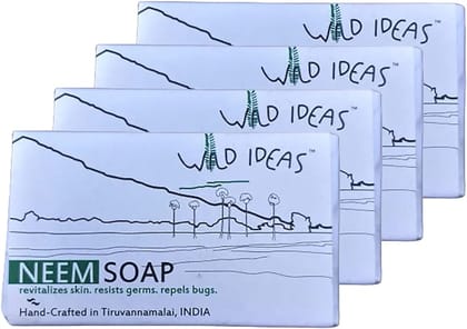Wild Ideas Neem Body Soap (Set of 4)