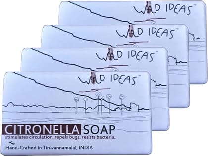Wild Ideas Citronella Body Soap (Set of 4)
