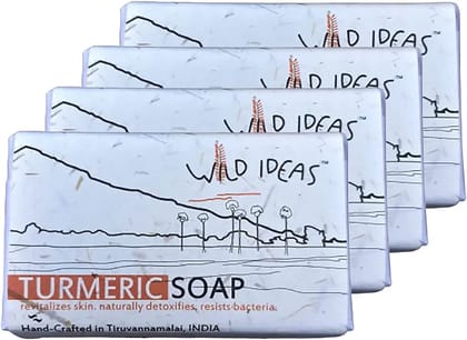 Wild Ideas Turmeric Body Soap (Set of 4)