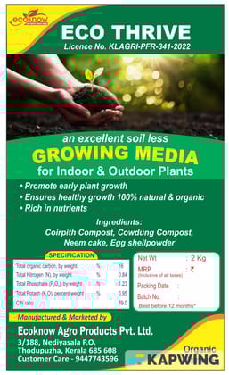 ECO THRIVE Soilless Growing media