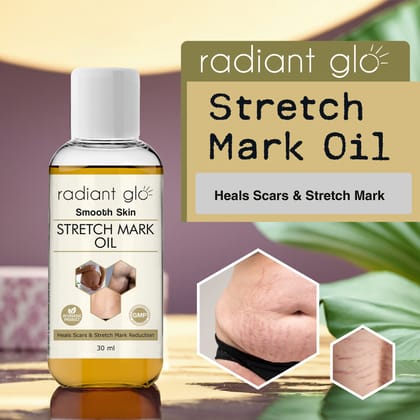 Stretch Mark Oil For Heals Scars & Stretch Mark Reduction
