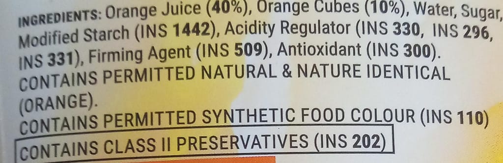 Mala's Orange Fillings for Pie , Pastry & Cake