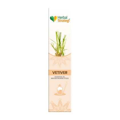 Herbal Strategi Vetiver Aromatic Incense Sticks 20 pcs