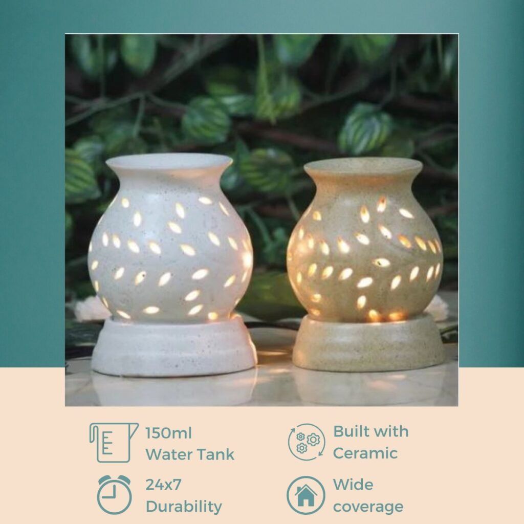 Yashasvi's Aroma Ceramic Diffuser for Home & Office