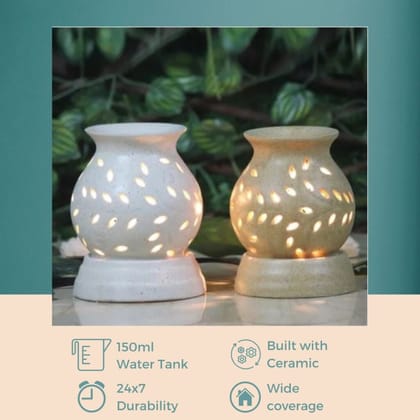 Yashasvi's Aroma Ceramic Diffuser for Home & Office