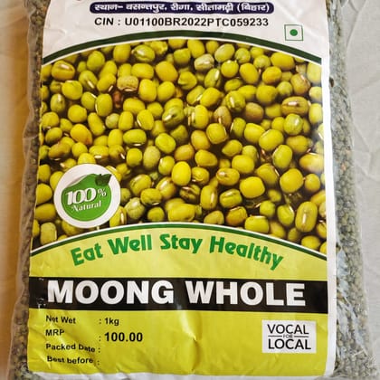 Moong Whole 1 Kg