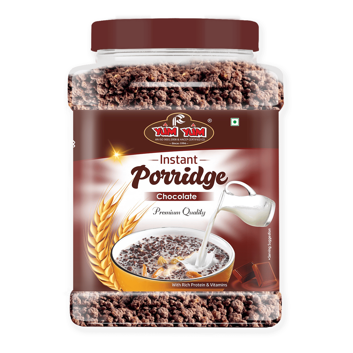 Yum Yum Instant Chocolate Porridge 750g