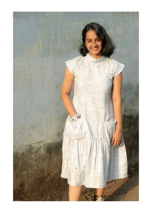 Linen Fit and Flare Dress Linen Fit and Flare Dress