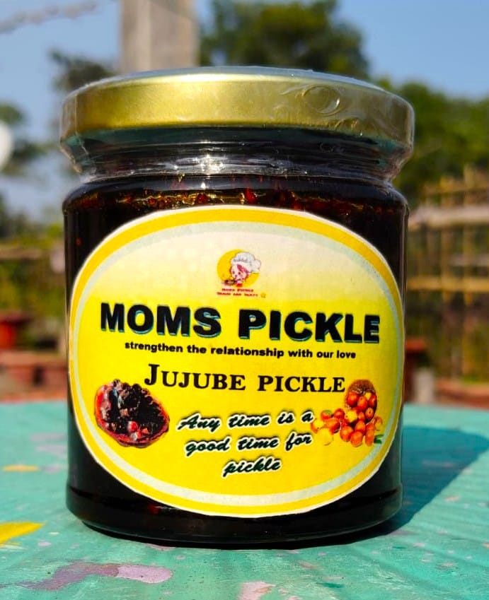 MOMS PICKLE Homemade Jujube Pickle ( Ber ka Mitha achar ) 180g